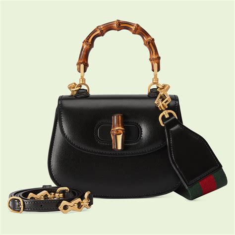 misure birsa gucci a spalla manico bamboo|gucci bamboo handbag history.